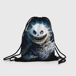 Рюкзак-мешок Монстр - снеговик, цвет: 3D-принт