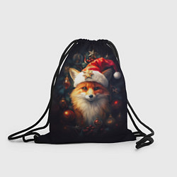 Рюкзак-мешок New year s fox, цвет: 3D-принт