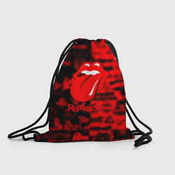 Рюкзак-мешок Rolling Stones logo групп, цвет: 3D-принт