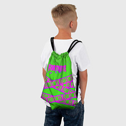 Рюкзак-мешок Fortnite неоновые краски, цвет: 3D-принт — фото 2
