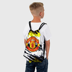 Рюкзак-мешок Манчестер Юнайтед клуб краски, цвет: 3D-принт — фото 2