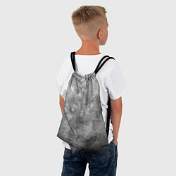 Рюкзак-мешок Абстракция - grey sky, цвет: 3D-принт — фото 2