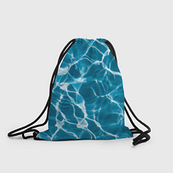 Рюкзак-мешок Кристально чистая вода, цвет: 3D-принт