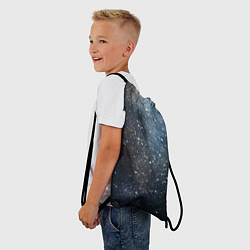 Рюкзак-мешок Темное космическое звездное небо, цвет: 3D-принт — фото 2