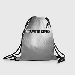 Рюкзак-мешок Counter Strike glitch на светлом фоне посередине, цвет: 3D-принт