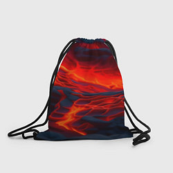 Рюкзак-мешок Текущая магма, цвет: 3D-принт