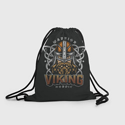 Рюкзак-мешок Викинг - воин, цвет: 3D-принт