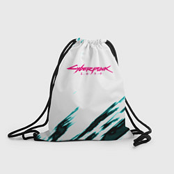 Рюкзак-мешок Cyberpunk2077 stripes, цвет: 3D-принт