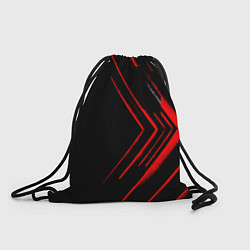 Рюкзак-мешок Красные стрелки, цвет: 3D-принт