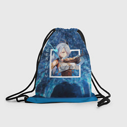 Рюкзак-мешок Шэнь Хэ на фоне огоньков, цвет: 3D-принт