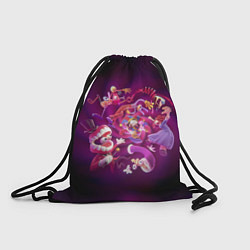 Рюкзак-мешок Удивительный цифровой цирк арт, цвет: 3D-принт