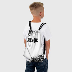Рюкзак-мешок AC DC anarchy rock, цвет: 3D-принт — фото 2