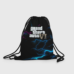 Рюкзак-мешок Grand theft auto storm, цвет: 3D-принт