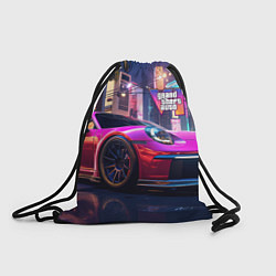 Рюкзак-мешок GTA 6 auto, цвет: 3D-принт