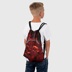 Рюкзак-мешок Metallica alboom band, цвет: 3D-принт — фото 2