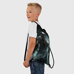 Рюкзак-мешок Скайрим - страж рассвета, цвет: 3D-принт — фото 2