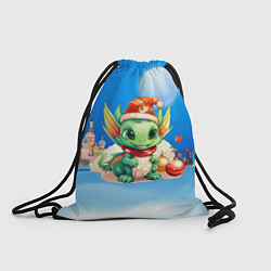 Рюкзак-мешок Малыш дракон 2024, цвет: 3D-принт