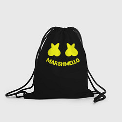 Рюкзак-мешок Christopher Comstock yellow logo, цвет: 3D-принт