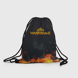 Рюкзак-мешок Warframe шутер flame, цвет: 3D-принт