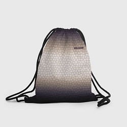 Рюкзак-мешок Мозаика градиент туманный, цвет: 3D-принт