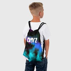 Рюкзак-мешок Dayz неоновый космос, цвет: 3D-принт — фото 2
