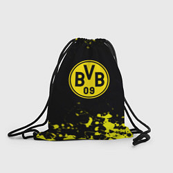 Рюкзак-мешок Borussia краски жёлтые, цвет: 3D-принт