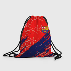 Рюкзак-мешок Барселона спорт краски текстура, цвет: 3D-принт