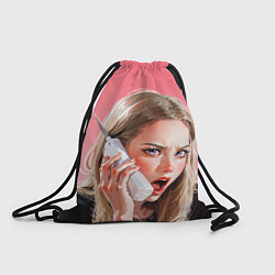 Рюкзак-мешок Мем блондинка из фильма Дрянные девчонки, цвет: 3D-принт