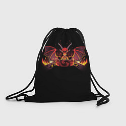 Рюкзак-мешок Дракон мастер - DnD, цвет: 3D-принт