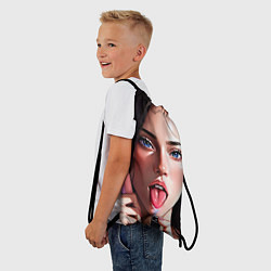 Рюкзак-мешок Меган Фокс с зажигалкой из фильма Тело Дженнифер, цвет: 3D-принт — фото 2