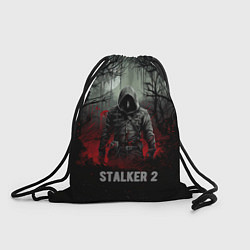 Рюкзак-мешок Stalker 2 dark mode, цвет: 3D-принт