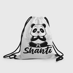 Рюкзак-мешок Шанти панда, цвет: 3D-принт