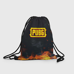 Рюкзак-мешок Pubg fire abstraction, цвет: 3D-принт
