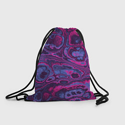 Рюкзак-мешок Абстрактный разноцветный узор, цвет: 3D-принт
