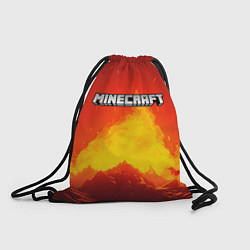 Рюкзак-мешок Мир minecraft, цвет: 3D-принт