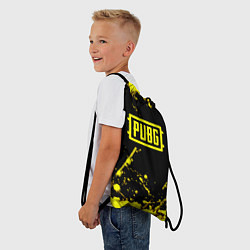Рюкзак-мешок Пабг жёлтые краски геймер, цвет: 3D-принт — фото 2