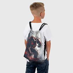 Рюкзак-мешок Angry bear, цвет: 3D-принт — фото 2