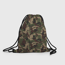 Рюкзак-мешок Йога и гимнастика - камуфляж, цвет: 3D-принт