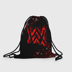 Рюкзак-мешок Alan walker k-391, цвет: 3D-принт