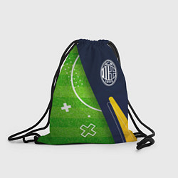 Рюкзак-мешок AC Milan football field, цвет: 3D-принт