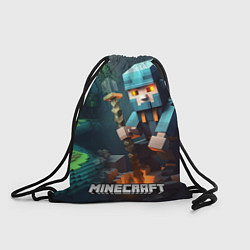 Рюкзак-мешок Minecraft персонаж у костра, цвет: 3D-принт