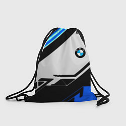 Рюкзак-мешок BMW спортивная геометрия, цвет: 3D-принт