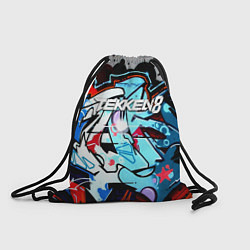 Рюкзак-мешок Tekken 8 уличная битва, цвет: 3D-принт