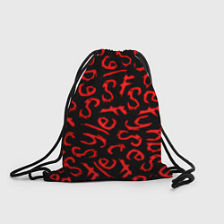 Рюкзак-мешок Sally face pattern game, цвет: 3D-принт