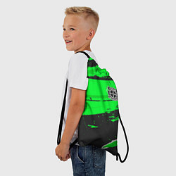 Рюкзак-мешок Bayer 04 sport green, цвет: 3D-принт — фото 2