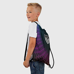 Рюкзак-мешок Sevilla футбольная сетка, цвет: 3D-принт — фото 2