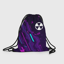 Рюкзак-мешок Fallout neon gaming, цвет: 3D-принт
