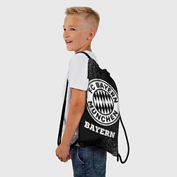Рюкзак-мешок Bayern sport на темном фоне, цвет: 3D-принт — фото 2