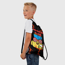 Рюкзак-мешок Чикен ган молнии, цвет: 3D-принт — фото 2