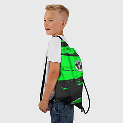 Рюкзак-мешок Manchester United sport green, цвет: 3D-принт — фото 2